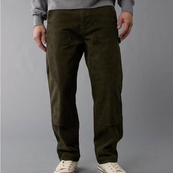 American Eagle Flex Corduroy Carpenter Pant black‎ 33x32 NWT in packaging - Picture 3 of 8